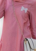 Hijab clothing CORAL STRIPE DETAIL TUNIC 5335 