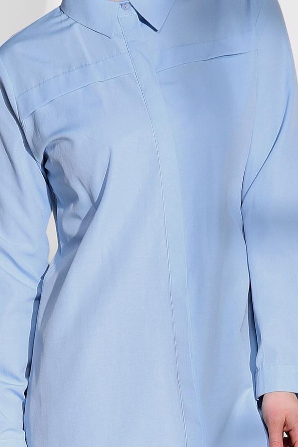 Hijab clothing  BUTTONED TUNIC 8878  - TRENDTESETTÜR
