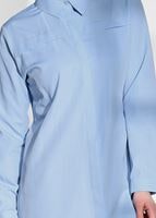 Hijab clothing BLUE BUTTONED TUNIC 8878 