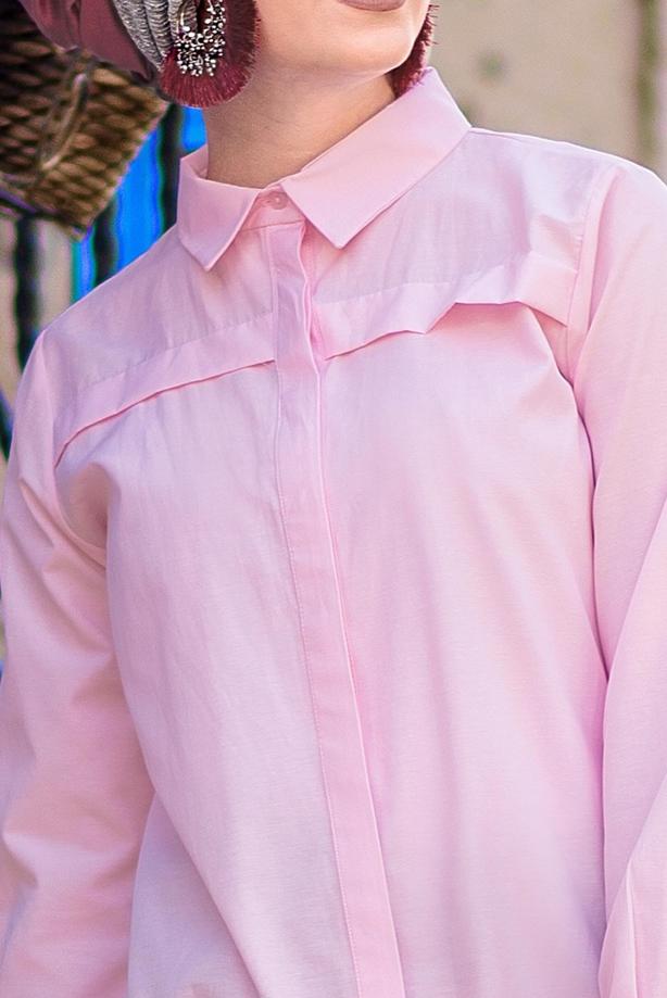 Hijab clothing  BUTTONED TUNIC 8878  - TRENDTESETTÜR