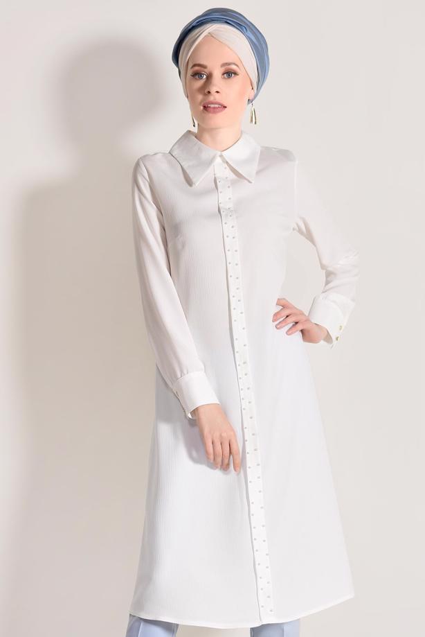 Vêtements hijab  TUNIC 9825  - TRENDTESETTÜR