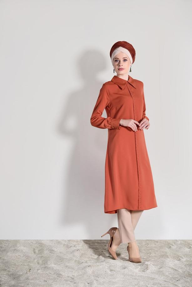 Vêtements hijab  TUNIC 9825  - TRENDTESETTÜR
