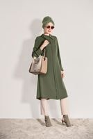Vêtements hijab KAKI TUNIQUE 9825