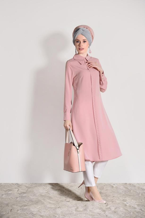 Vêtements hijab  TUNIC 9825  - TRENDTESETTÜR