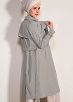 Vêtements hijab BEIGE Trench Coat T 0876