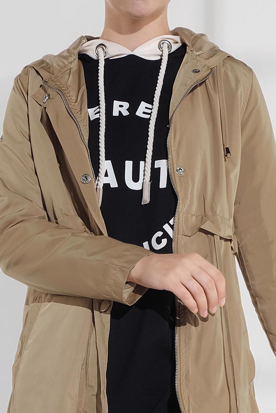 Vêtements hijab BRUN TRENCH-COAT À CAPUCHE 2008