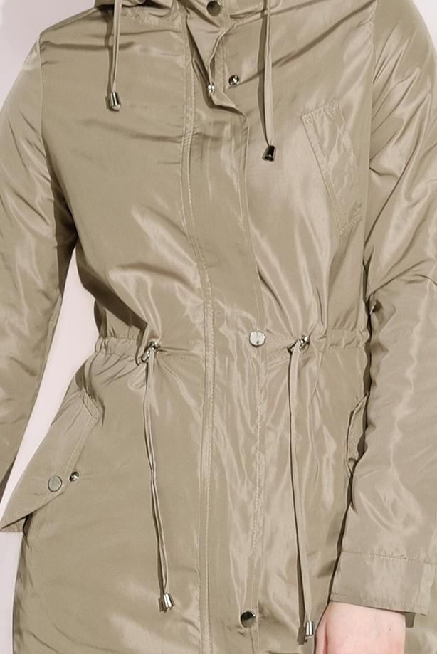 Vêtements hijab  Pocket Detailed Sport Trench Coat T 3008 - TRENDTESETTÜR