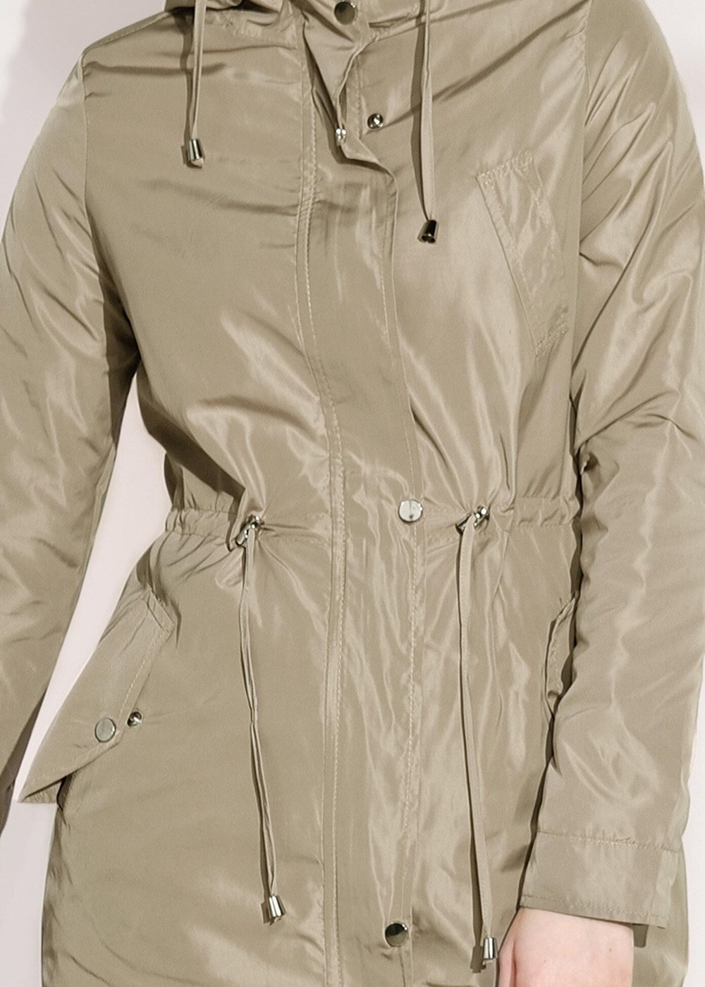 Vêtements hijab BRUN Trench Coat T 3008