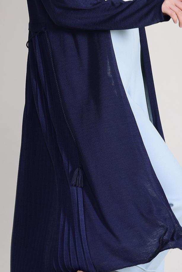 Vêtements hijab  PLEAT DETAILED CARDIGAN 031632  - TRENDTESETTÜR