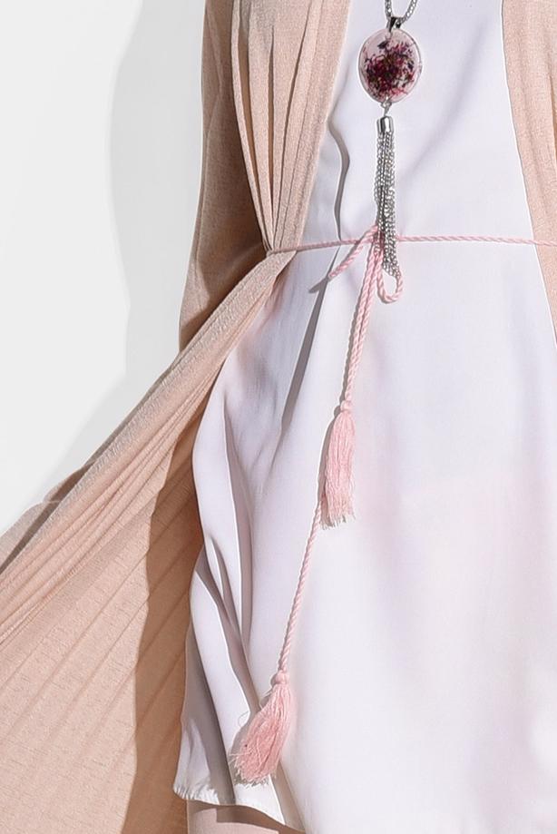 Vêtements hijab  PLEAT DETAILED CARDIGAN 031632  - TRENDTESETTÜR
