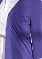 Hijab clothing NAVY BLUE SLIT DETAIL CARDIGAN 124 