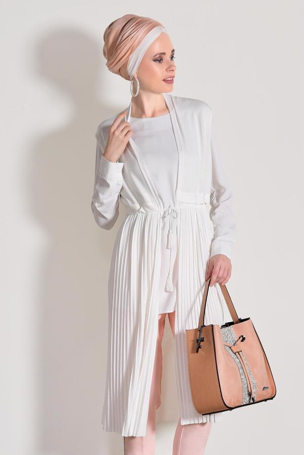 Vêtements hijab  PLEAT DETAIL VEST 951632  - TRENDTESETTÜR