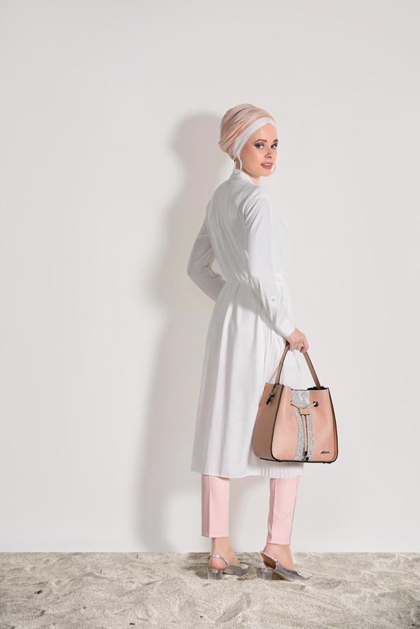 Vêtements hijab  PLEAT DETAIL VEST 951632  - TRENDTESETTÜR