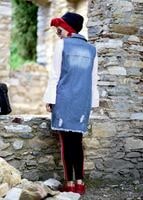 Tesettür giyim LACİVERT T 387 Lvr-Spor Kot Yelek