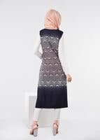 Tesettür giyim PUDRA T 4352 Power 1090 Yelek-Alv Fashion