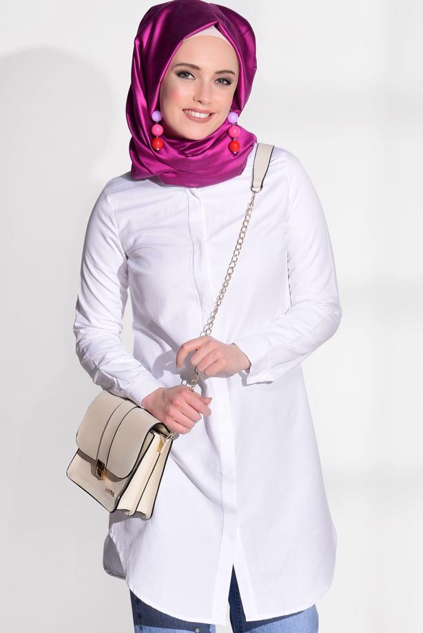 Vêtements hijab  SHIRT TUNIC 1735 - TRENDTESETTÜR