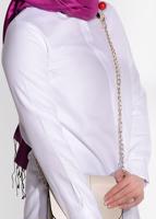Hijab clothing WHITE SHIRT TUNIC 1735