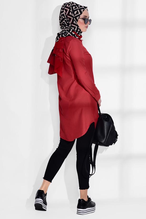 Vêtements hijab  SHIRT TUNIC 1735 - TRENDTESETTÜR