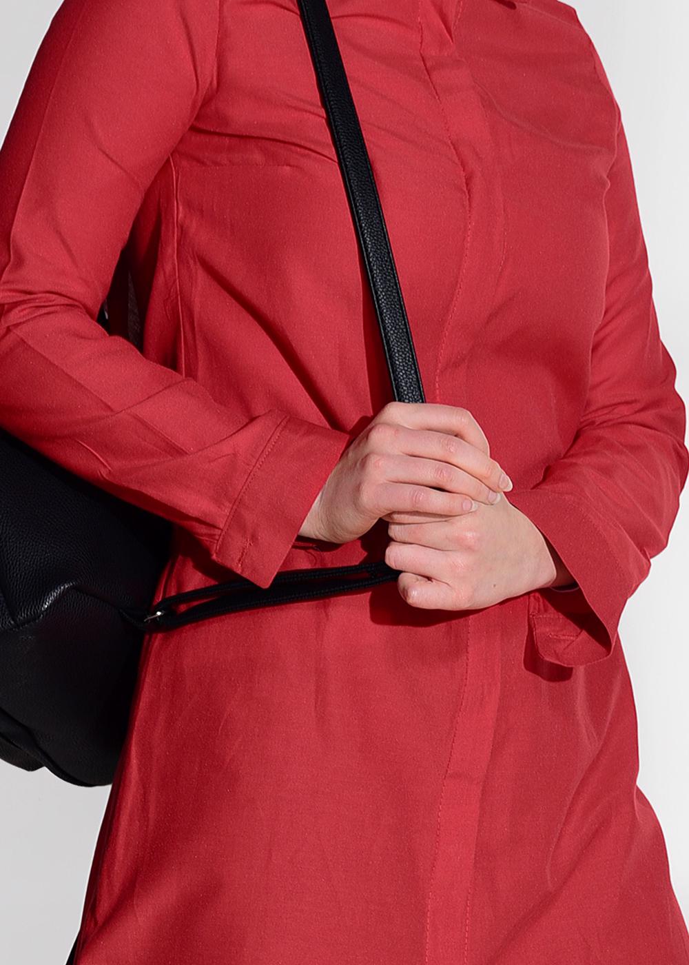 Vêtements hijab ROUGE TUNIQUE CHEMISE 1735