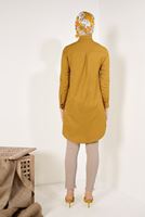 Vêtements hijab ORANGE TUNIQUE CHEMISE 1735