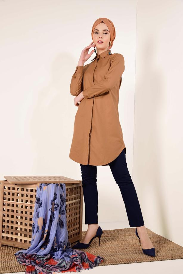 Vêtements hijab  SHIRT TUNIC 1735 - TRENDTESETTÜR