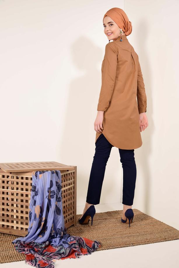 Vêtements hijab  SHIRT TUNIC 1735 - TRENDTESETTÜR