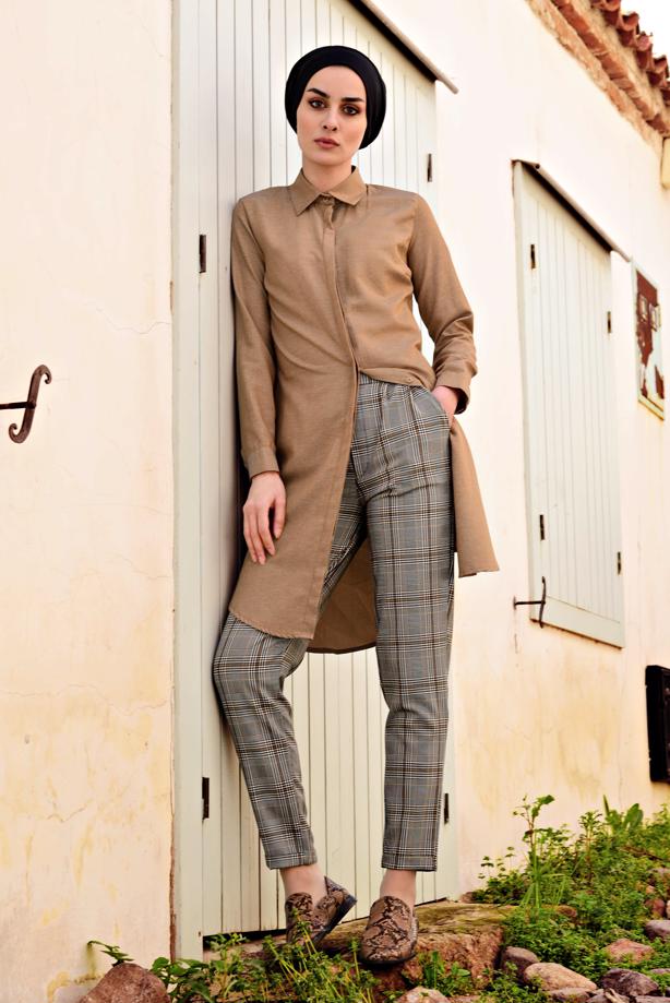 Vêtements hijab  SHIRT TUNIC 1735 - TRENDTESETTÜR