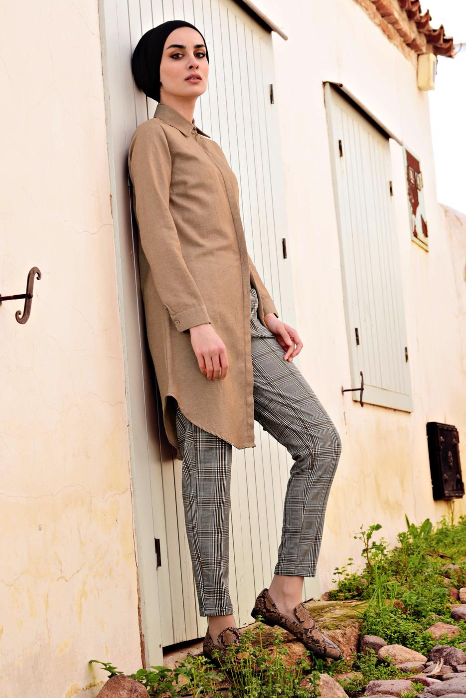 Vêtements hijab VISON TUNIQUE CHEMISE 1735