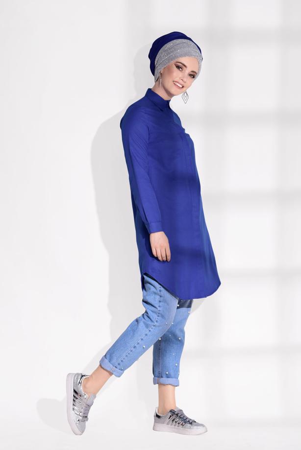 Vêtements hijab  SHIRT TUNIC 1735 - TRENDTESETTÜR