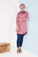 Vêtements hijab ROSE TUNIQUE CHEMISE 1735