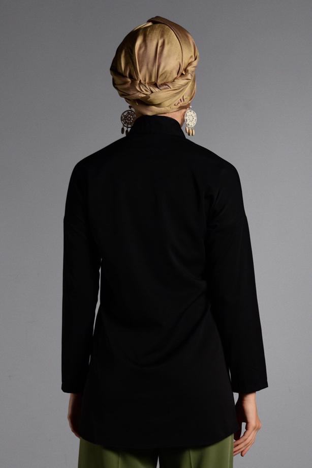 Vêtements hijab  SHIRT-COLLAR BLOUSE 27201  - TRENDTESETTÜR
