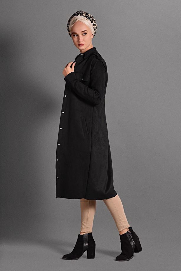 Hijab clothing  SUEDE JACKET 0408  - TRENDTESETTÜR