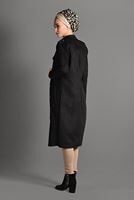Hijab clothing BLACK SUEDE JACKET 0408 