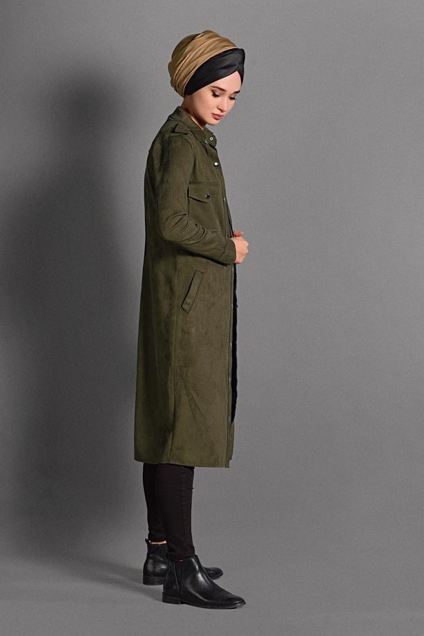 Hijab clothing  SUEDE JACKET 0408  - TRENDTESETTÜR