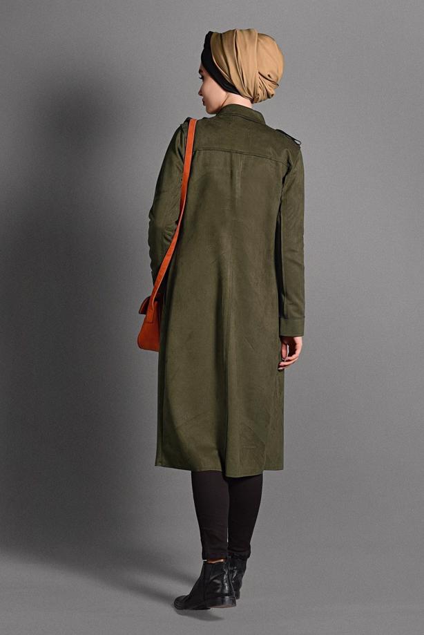 Hijab clothing  SUEDE JACKET 0408  - TRENDTESETTÜR