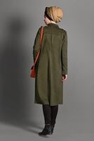 Hijab clothing KHAKI SUEDE JACKET 0408 