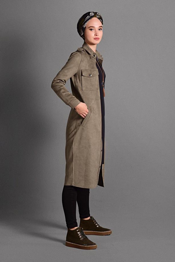 Vêtements hijab  SUEDE JACKET 0408  - TRENDTESETTÜR