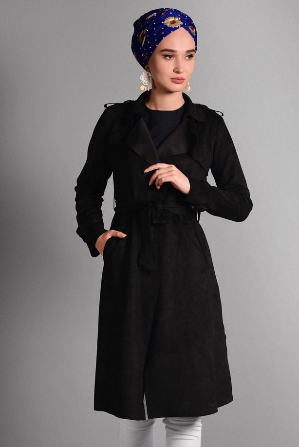 Vêtements hijab  CLASSIC SUEDE JACKET 0673 - TRENDTESETTÜR