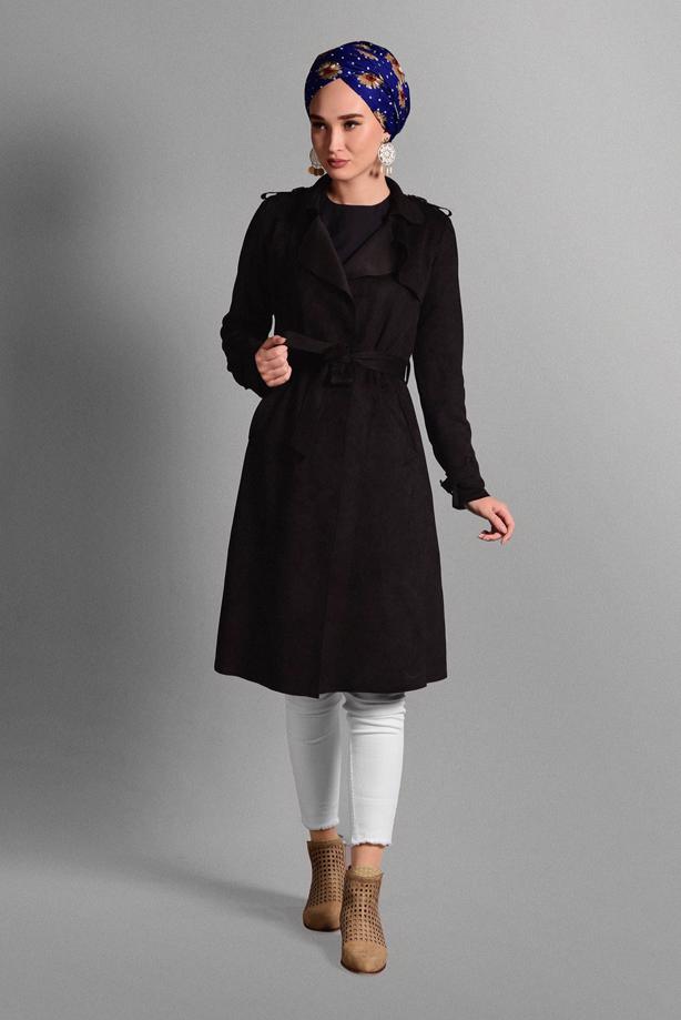 Vêtements hijab  CLASSIC SUEDE JACKET 0673 - TRENDTESETTÜR