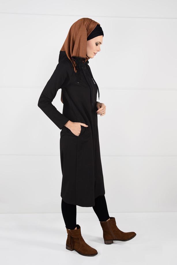Vêtements hijab  ZIPPED SPORT JACKET 0841  - TRENDTESETTÜR