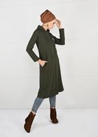 Hijab clothing KHAKI ZIPPED SPORT JACKET 0841 