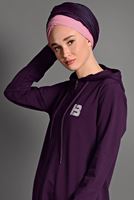 Vêtements hijab PRUNE JAQUETTE ZIPPÉE 0841