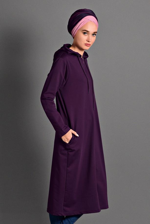 Vêtements hijab  ZIPPED SPORT JACKET 0841  - TRENDTESETTÜR