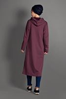 Vêtements hijab ROUGE BORDEAUX JAQUETTE ZIPPÉE 0841