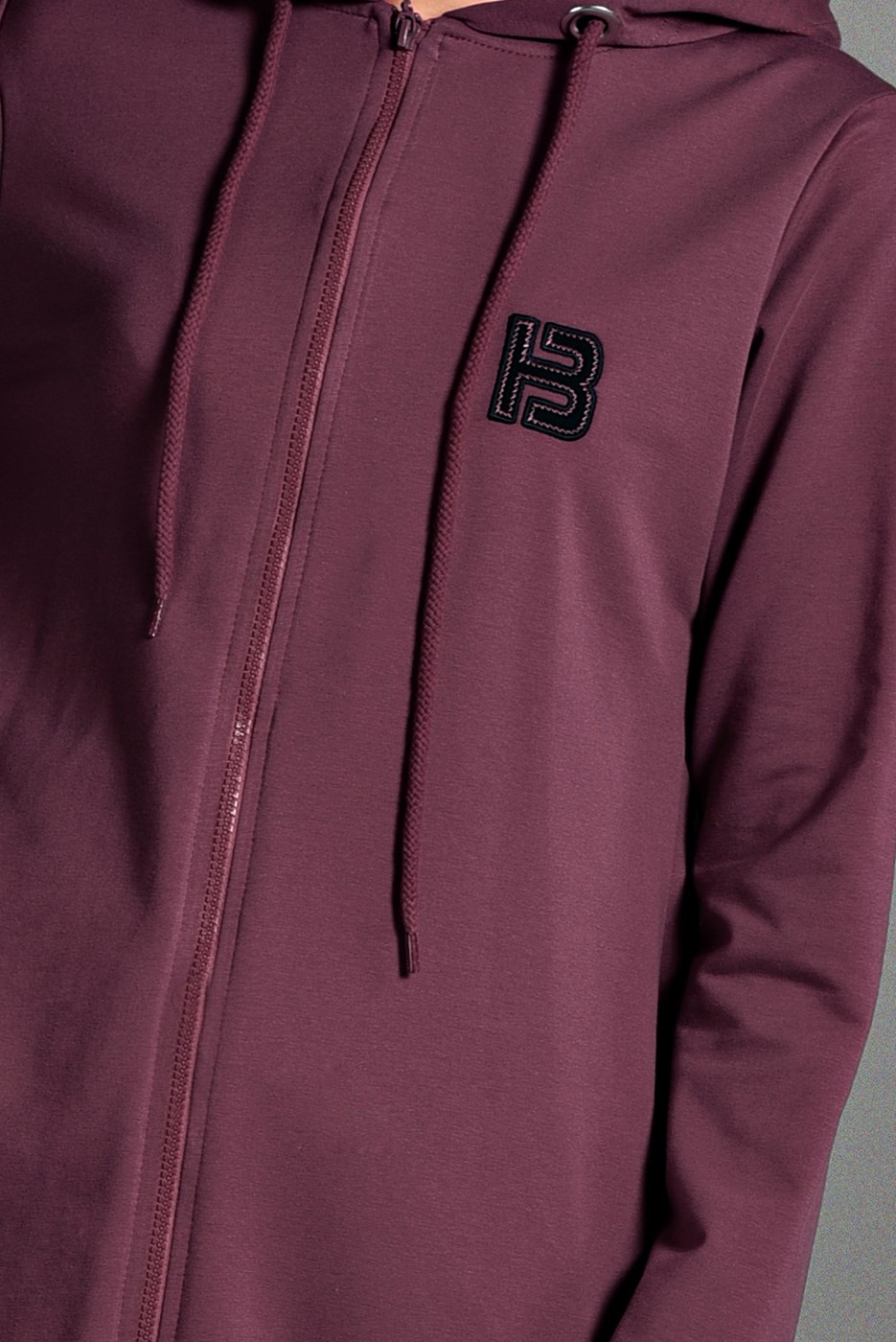 Vêtements hijab ROUGE BORDEAUX JAQUETTE ZIPPÉE 0841