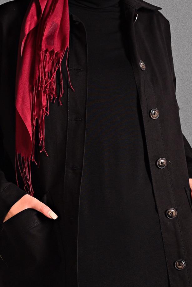 Vêtements hijab  DENIM JACKET 1187  - TRENDTESETTÜR