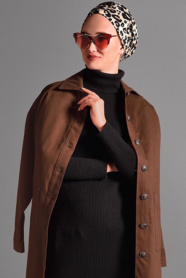 Vêtements hijab  DENIM JACKET 1187  - TRENDTESETTÜR