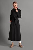 Vêtements hijab NOIR VESTE À RAYURES 3535 