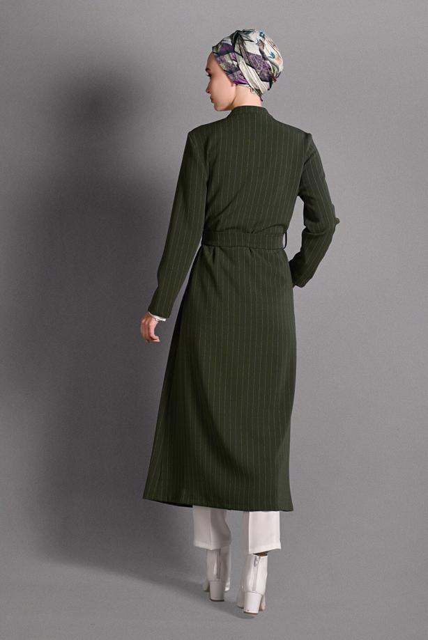 Vêtements hijab  STRIPPED JACKET 3535 - TRENDTESETTÜR