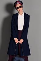 Tesettür giyim LACİVERT DÜĞMELİ CEP DETAYLI CEKET 4800 